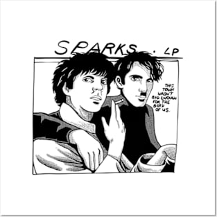 Sparks - 80s Retro Posters and Art